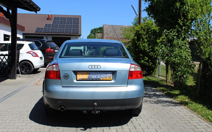 Audi A4 cena 12900 przebieg: 151427, rok produkcji 2003 z Jedwabne małe 121